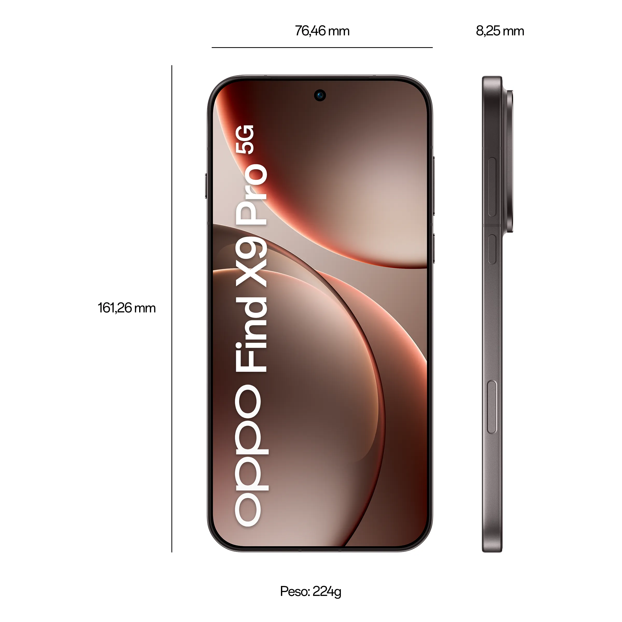 OPPO FindX9 Pro Titanio Nocturno 512GB+16GB_6